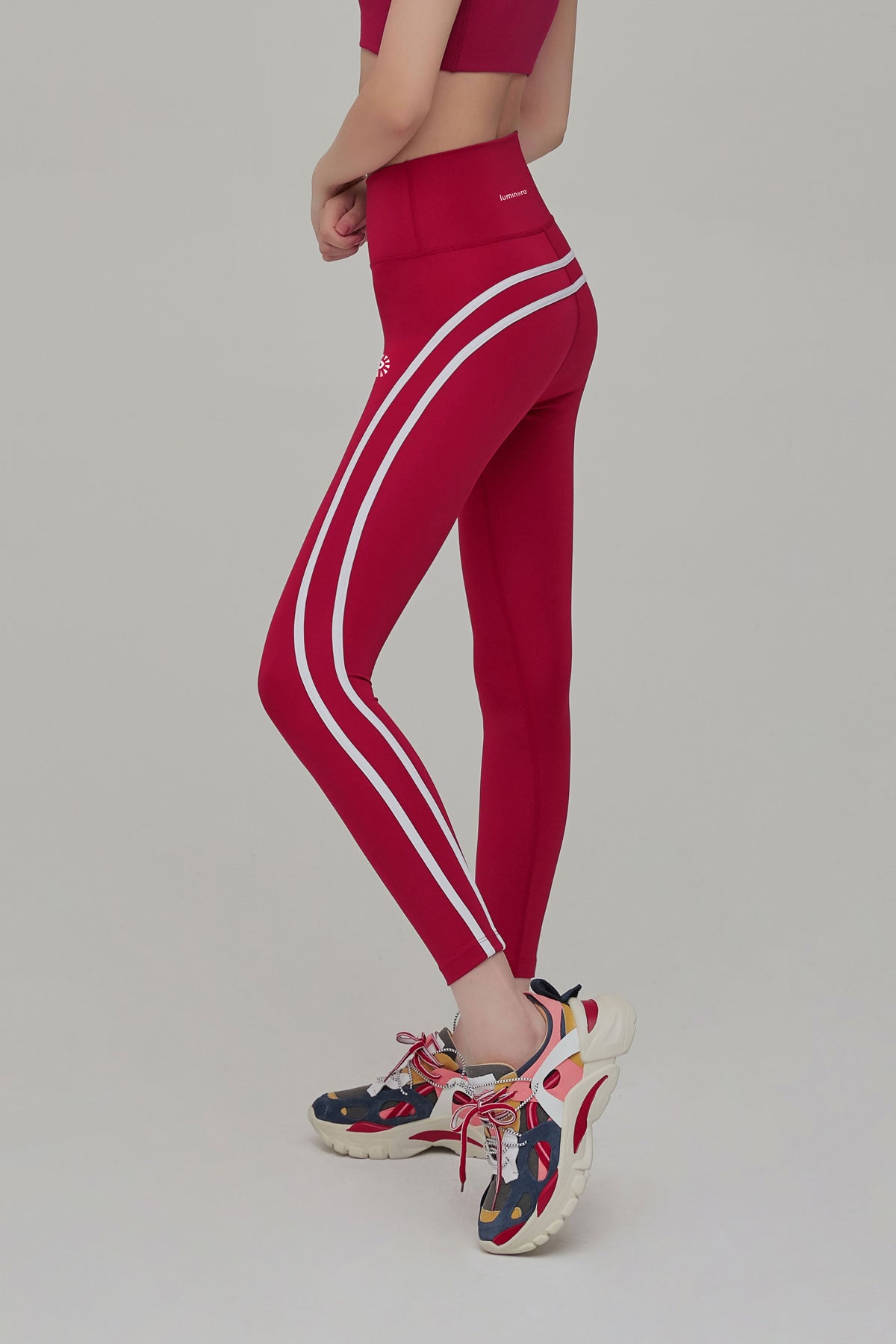 Lifting Stripe High Performance Leggings - Luminora